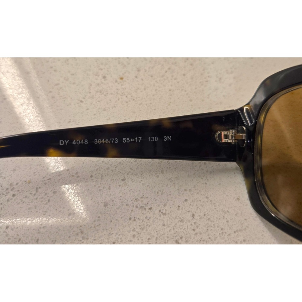 Dkny Sunglasses Brown Tortoise Shell Frames Desig… - image 7